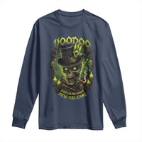 Louisiana Voodoo Skull Long Sleeve Shirt Party In The Spirit New Orleans Creepy Occult Lover