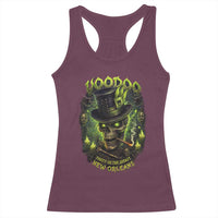 Louisiana Voodoo Skull Racerback Tank Top Party In The Spirit New Orleans Creepy Occult Lover
