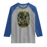 Louisiana Voodoo Skull Raglan Shirt Party In The Spirit New Orleans Creepy Occult Lover