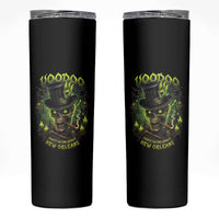 Louisiana Voodoo Skull Skinny Tumbler Party In The Spirit New Orleans Creepy Occult Lover