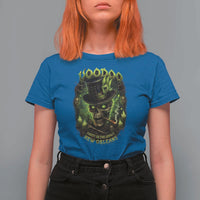 Louisiana Voodoo Skull T Shirt For Women Party In The Spirit New Orleans Creepy Occult Lover