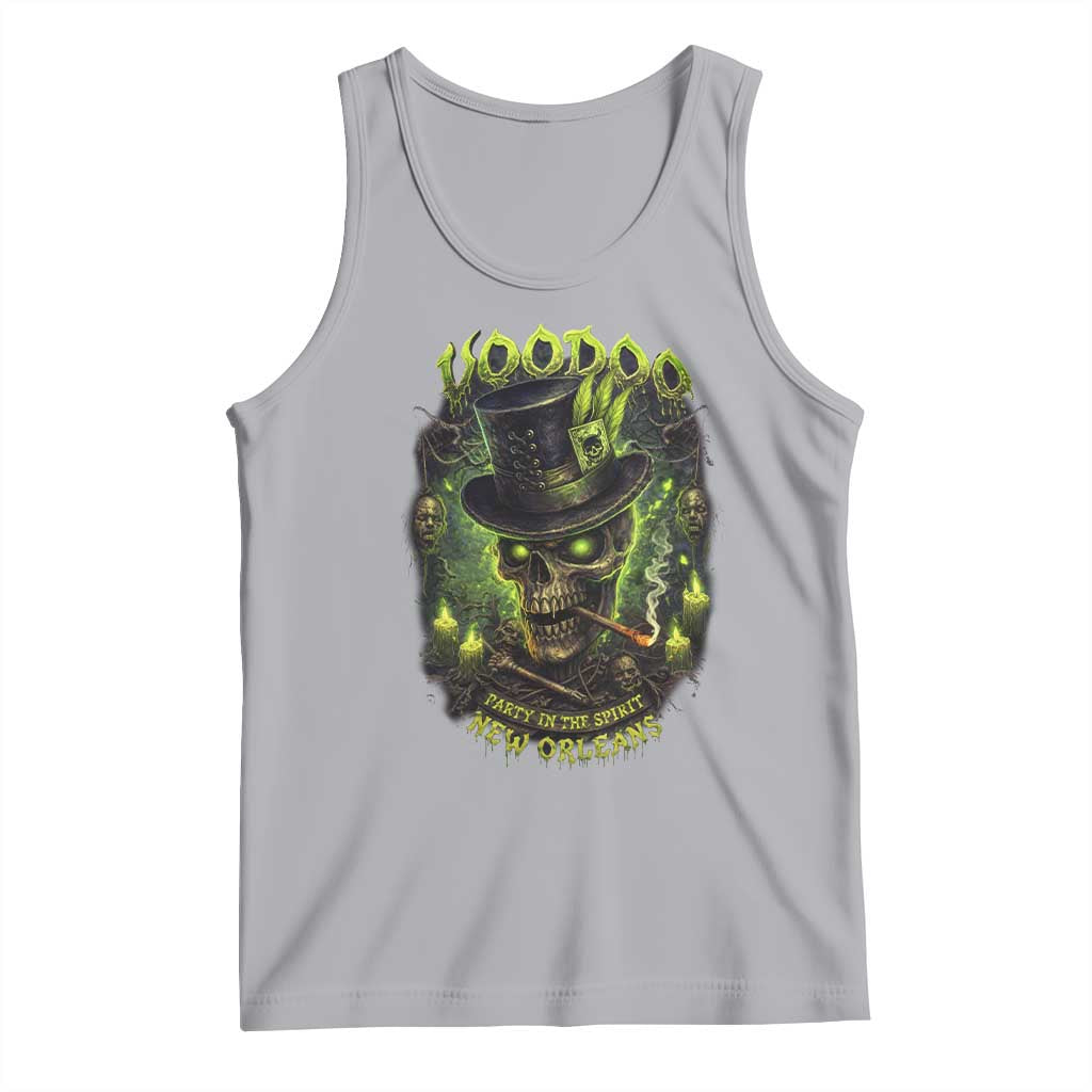 Louisiana Voodoo Skull Tank Top Party In The Spirit New Orleans Creepy Occult Lover
