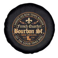Bourbon Street French Quarter New Orleans Vintage Spare Tire Cover