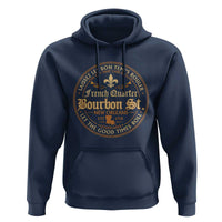 Bourbon Street French Quarter New Orleans Vintage Hoodie