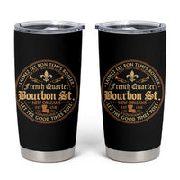 Bourbon Street French Quarter New Orleans Vintage Tumbler Cup