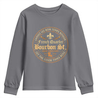 Bourbon Street French Quarter New Orleans Vintage Youth Sweatshirt
