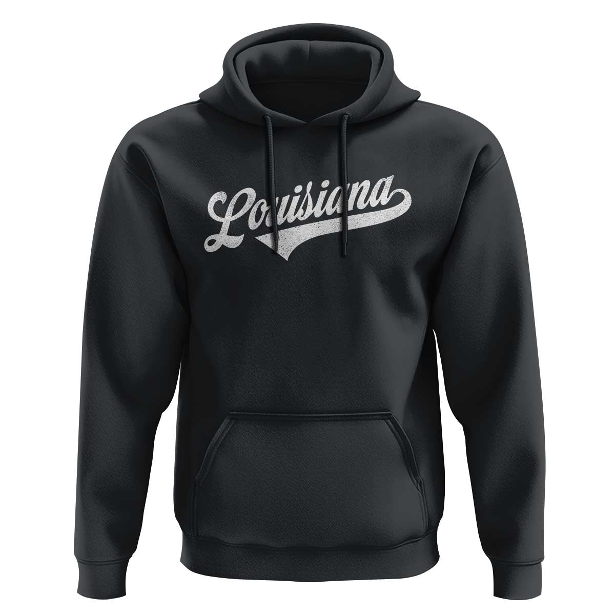 Retro Louisiana Hoodie Vintage City State Distressed Pride