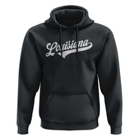 Retro Louisiana Hoodie Vintage City State Distressed Pride