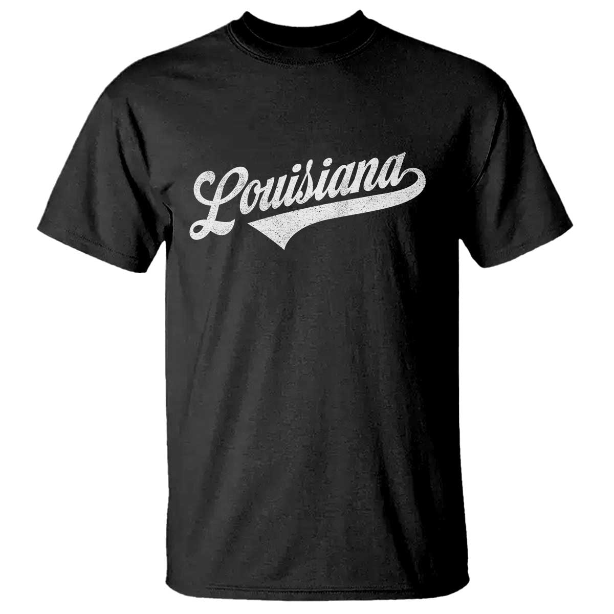 Retro Louisiana T Shirt Vintage City State Distressed Pride