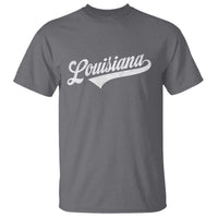 Retro Louisiana T Shirt Vintage City State Distressed Pride