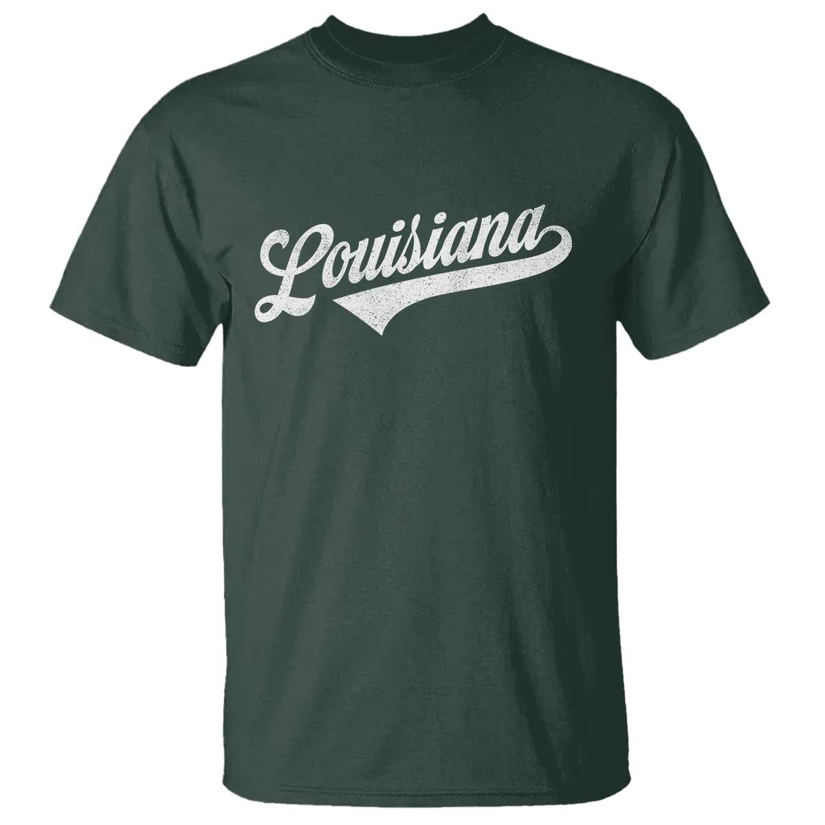 Retro Louisiana T Shirt Vintage City State Distressed Pride
