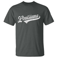 Retro Louisiana T Shirt Vintage City State Distressed Pride