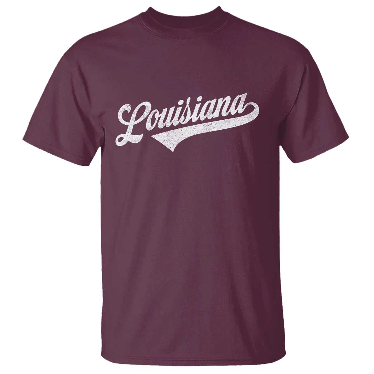 Retro Louisiana T Shirt Vintage City State Distressed Pride