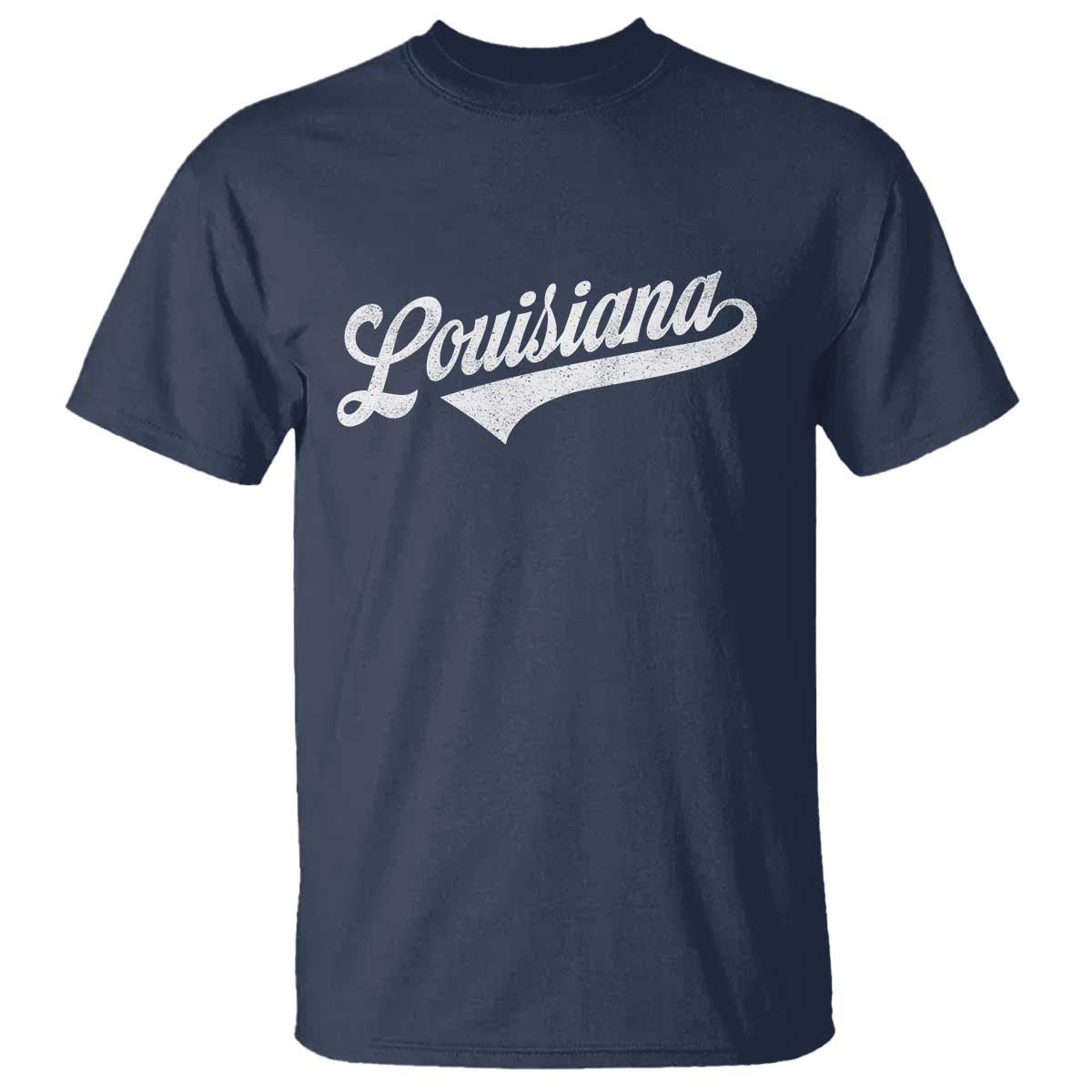 Retro Louisiana T Shirt Vintage City State Distressed Pride