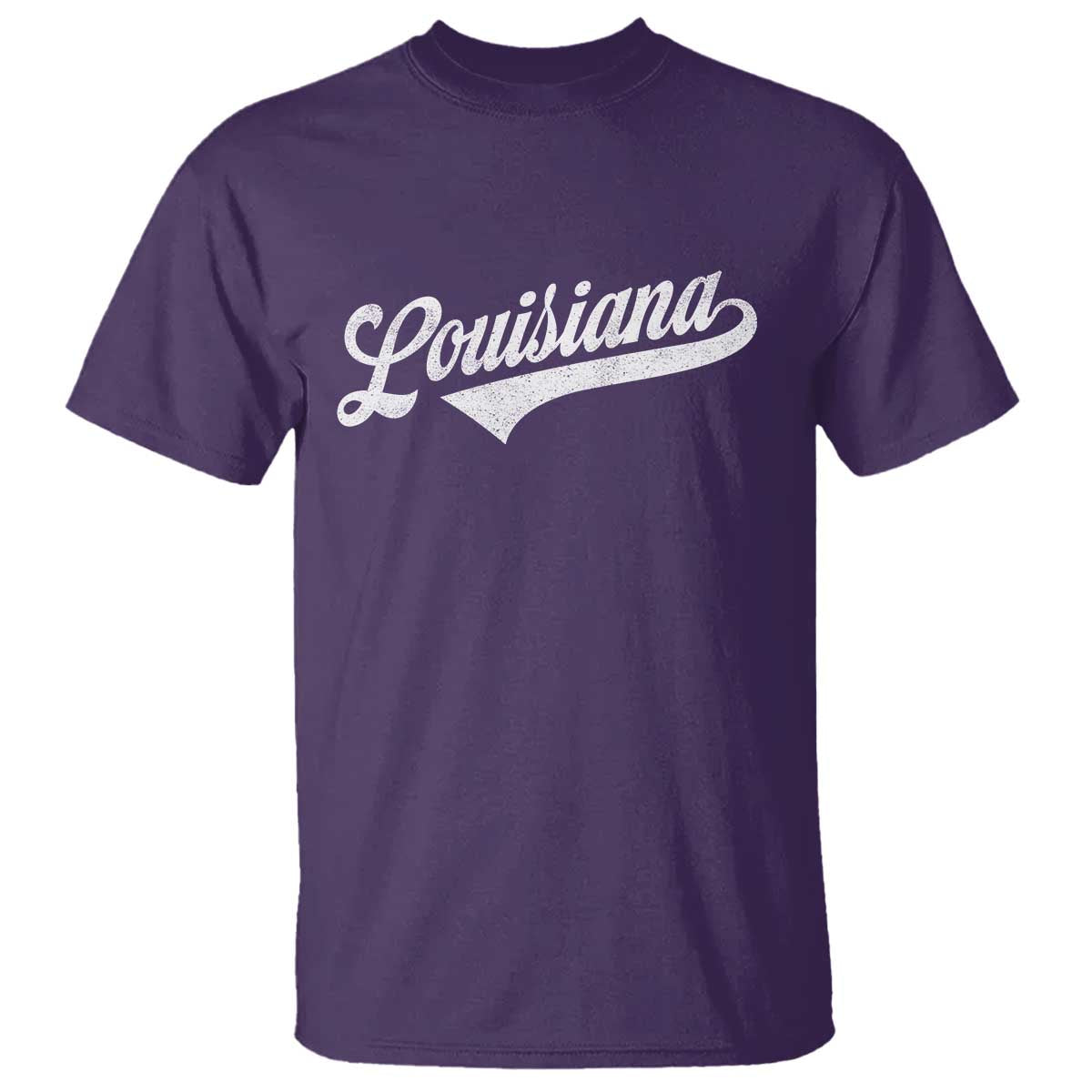 Retro Louisiana T Shirt Vintage City State Distressed Pride