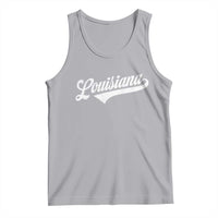Retro Louisiana Tank Top Vintage City State Distressed Pride