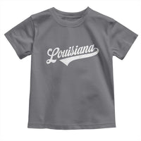 Retro Louisiana Toddler T Shirt Vintage City State Distressed Pride