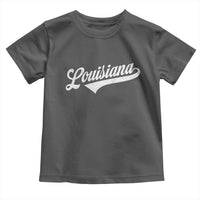 Retro Louisiana Toddler T Shirt Vintage City State Distressed Pride