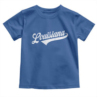 Retro Louisiana Toddler T Shirt Vintage City State Distressed Pride