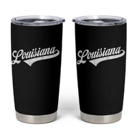Retro Louisiana Tumbler Cup Vintage City State Distressed Pride