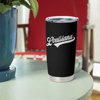 Retro Louisiana Tumbler Cup Vintage City State Distressed Pride