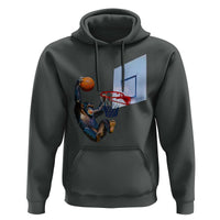 Funny Chimpanzee Basketball Monkey Hoodie