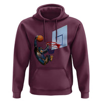 Funny Chimpanzee Basketball Monkey Hoodie