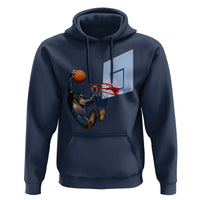 Funny Chimpanzee Basketball Monkey Hoodie