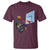 Funny Chimpanzee Basketball Monkey T Shirt