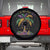 Funny Mardi Gras Coconut Palm Tree Spare Tire Cover Laissez Les Bons Temps Rouler Beads Masks