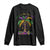 Funny Mardi Gras Coconut Palm Tree Long Sleeve Shirt Laissez Les Bons Temps Rouler Beads Masks