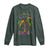 Funny Mardi Gras Coconut Palm Tree Long Sleeve Shirt Laissez Les Bons Temps Rouler Beads Masks