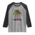 Funny Mardi Gras Coconut Palm Tree Raglan Shirt Laissez Les Bons Temps Rouler Beads Masks