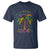 Funny Mardi Gras Coconut Palm Tree T Shirt Laissez Les Bons Temps Rouler Beads Masks