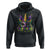 Funny Mardi Gras Princess Hoodie Unicorn Mask Party