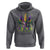 Funny Mardi Gras Princess Hoodie Unicorn Mask Party