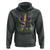 Funny Mardi Gras Princess Hoodie Unicorn Mask Party