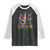 Funny Mardi Gras Princess Raglan Shirt Unicorn Mask Party