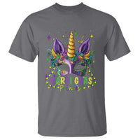 Funny Mardi Gras Princess T Shirt Unicorn Mask Party