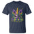Funny Mardi Gras Princess T Shirt Unicorn Mask Party