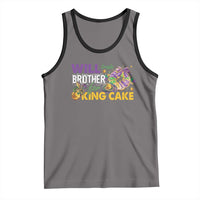 Funny Mardi Gras Will Trade Brother For King Cake Tank Top Beads Doubloons