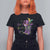 Funny Mardi Gras Cowgirl T Shirt For Women Let's Geaux Girls Western Cowgirl Boots Carnival