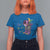 Funny Mardi Gras Cowgirl T Shirt For Women Let's Geaux Girls Western Cowgirl Boots Carnival