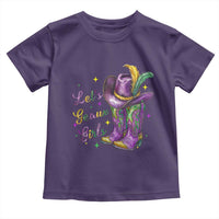 Funny Mardi Gras Cowgirl Toddler T Shirt Let's Geaux Girls Western Cowgirl Boots Carnival
