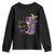 Funny Mardi Gras Cowgirl Youth Sweatshirt Let's Geaux Girls Western Cowgirl Boots Carnival