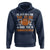 Funny American Football I'm Just Here For The Food And The Commercials Hoodie Football Helmet