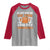 Funny American Football I'm Just Here For The Food And The Commercials Raglan Shirt Football Helmet