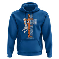 Funny Basketball Christian Hoodie I Can Do All Things Through Christ Who Strengthens Me