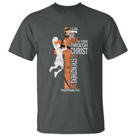 Funny Basketball Christian T Shirt I Can Do All Things Through Christ Who Strengthens Me