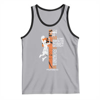 Funny Basketball Christian Tank Top I Can Do All Things Through Christ Who Strengthens Me